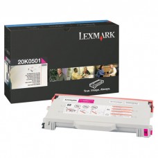 Cartucho Compatível Lexmark 20K0501 - Magenta - 3.000 Cópias