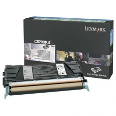 Cartucho Compatível Lexmark C5202KS - Preto - 1.500 Cópias