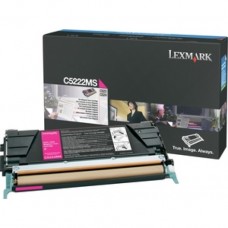 Cartucho Compatível Lexmark C5222MS - Magenta - 3.000 Cópias