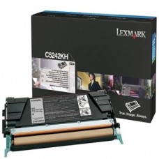 Cartucho Compatível Lexmark C5242KH - Preto - 8.000 Cópias