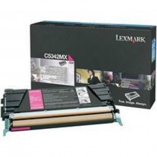 Cartucho Compatível Lexmark C5342MX - Magenta - 7.000 Cópias