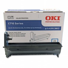 Cartucho fotocondutor / cilindro de cópias original Okidata 43913803 cyan