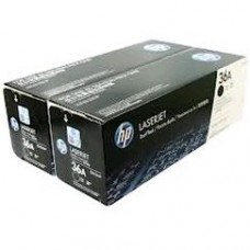 Combo Promocional 2 Unidades Cartucho de Toner HP - CB436A / HP36A - ORIGINAL - Preto - 2.000 cópias