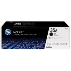 Combo Promocional 2 Unidades Cartucho de Toner HP - CB435A / HP35A - ORIGINAL - Preto - 1.500 cópias